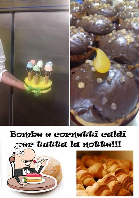 Pasticceria Ines San Giovanni Incarico serve un'ampia varietà di dessert