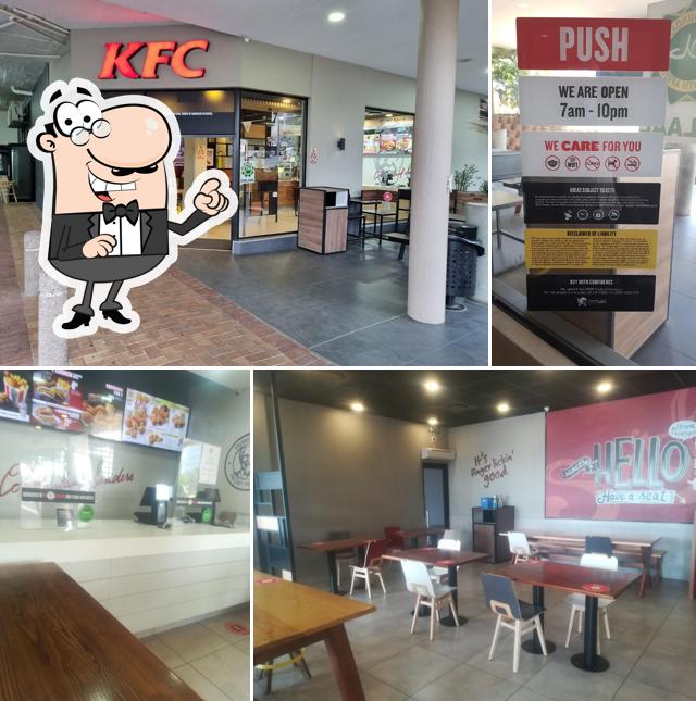 L'intérieur de KFC Umhlanga