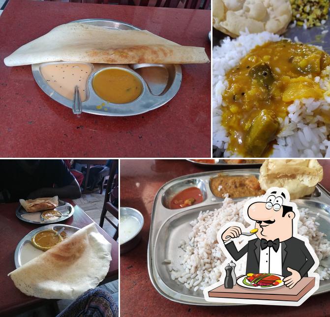 Meals at Sri Krishna Cafe