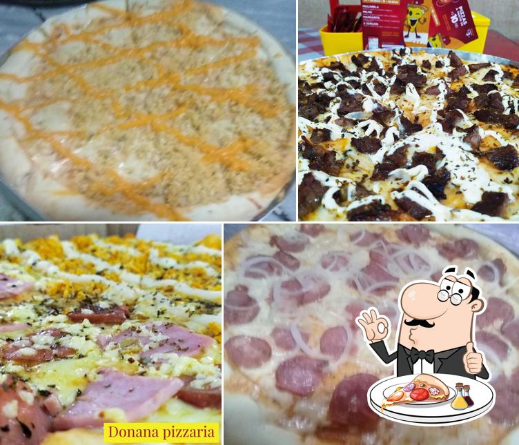 Escolha pizza no Donana Pizzaria Em Garanhuns Bairro Boa Vista