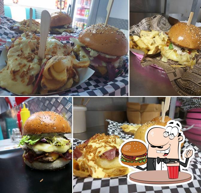 Treat yourself to a burger at Happy Days