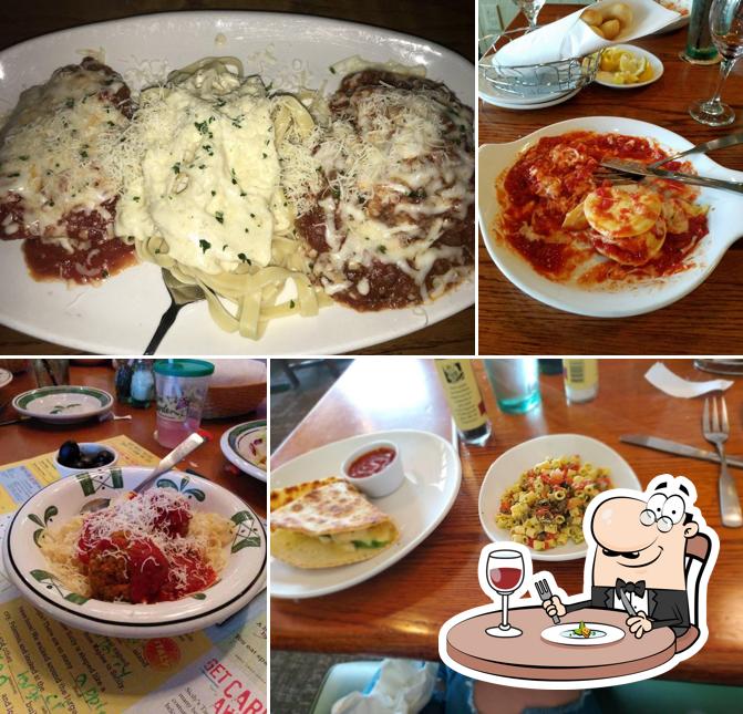 Meals at Olive Garden Italian Restaurant