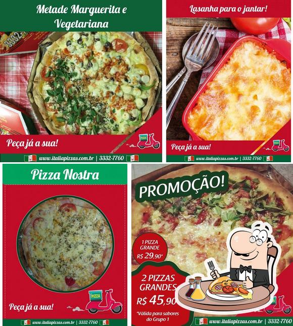 Consiga pizza no Itália Pizzas