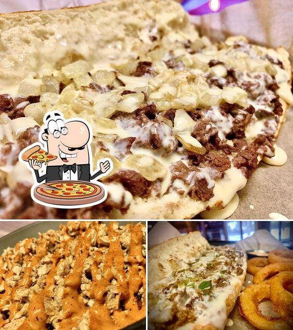Pide una pizza en Townies Grill'd Philly Subs and More