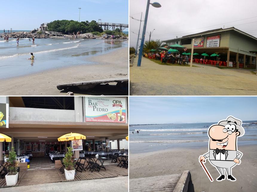 O exterior do Bar do Pedro