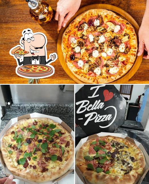 Experimente diversos tipos de pizza