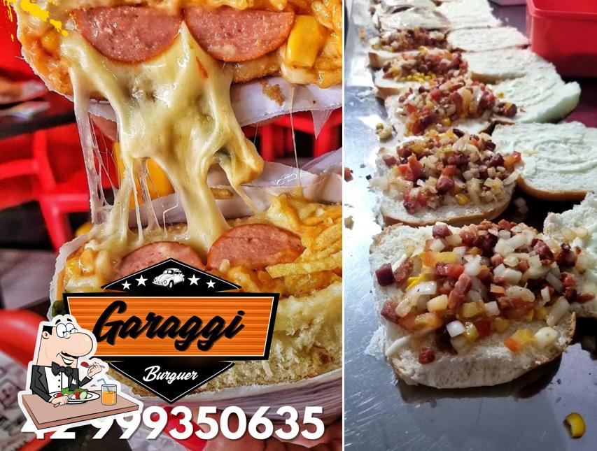 Platos en Garaggi Burguer