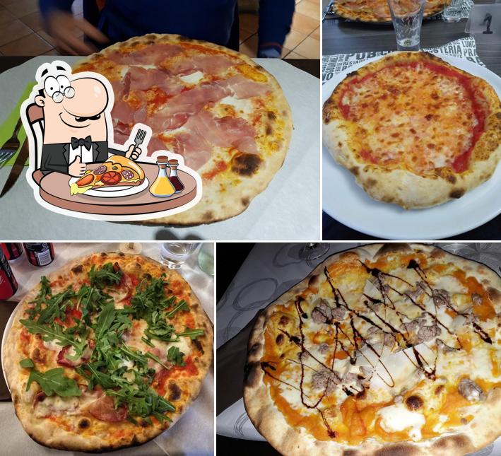 Scegli tra le molte varianti di pizza