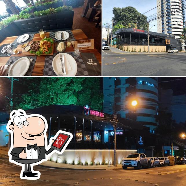 Esta é a imagem apresentando exterior e comida no Barbosa Ribs Cuiabá