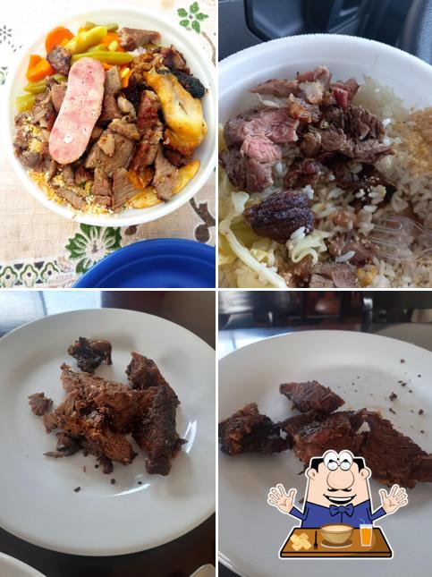 Comida em Churrascaria e Pousada boi bom