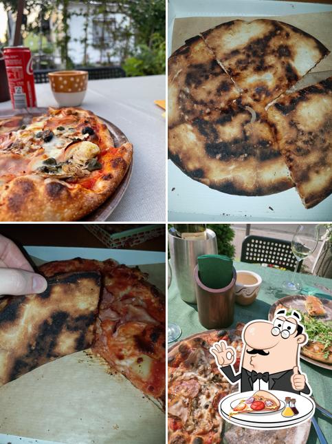 At la paesana, you can enjoy pizza