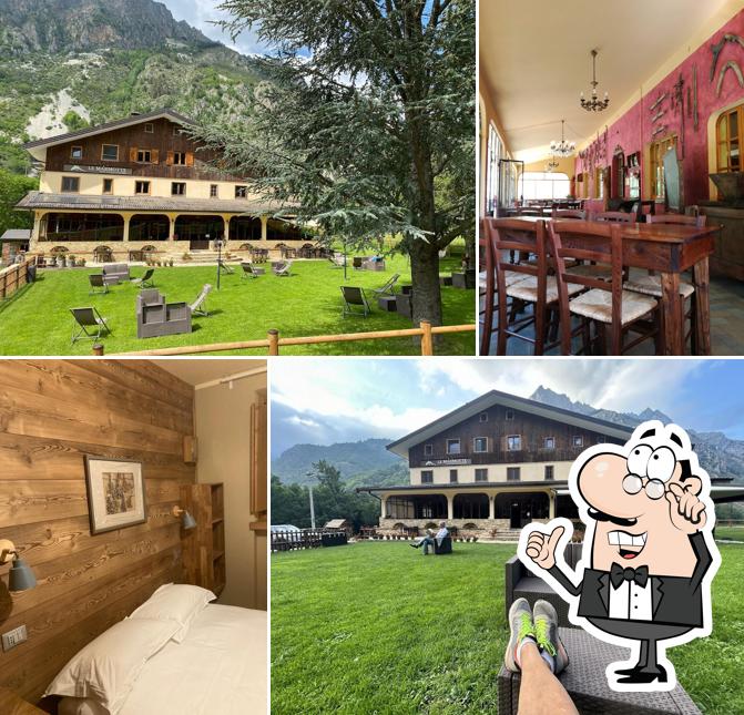 Gli interni di Albergo Ristorante Le Marmotte
