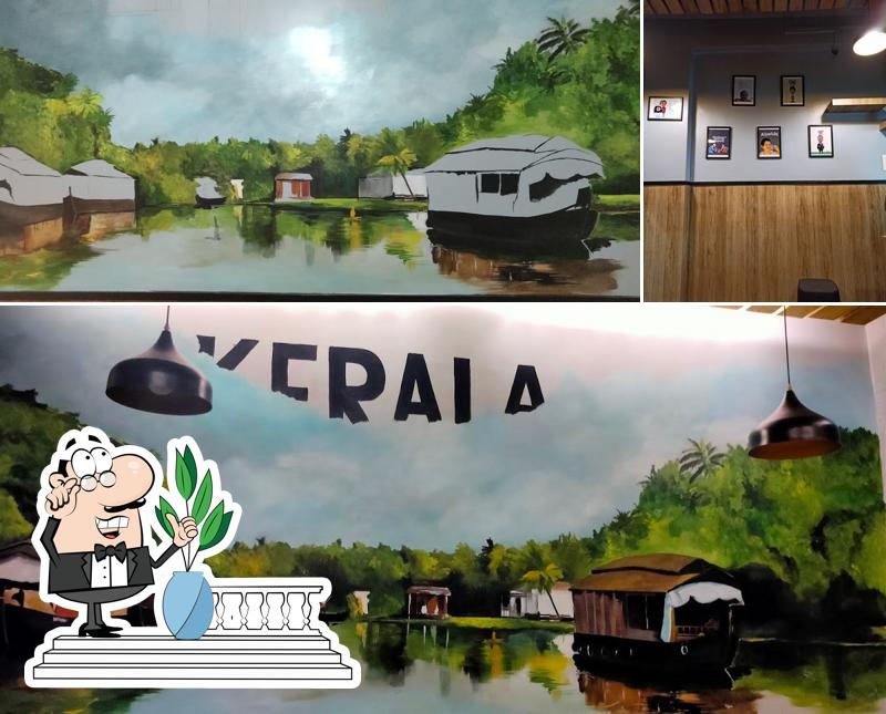 The restaurant's exterior and interior