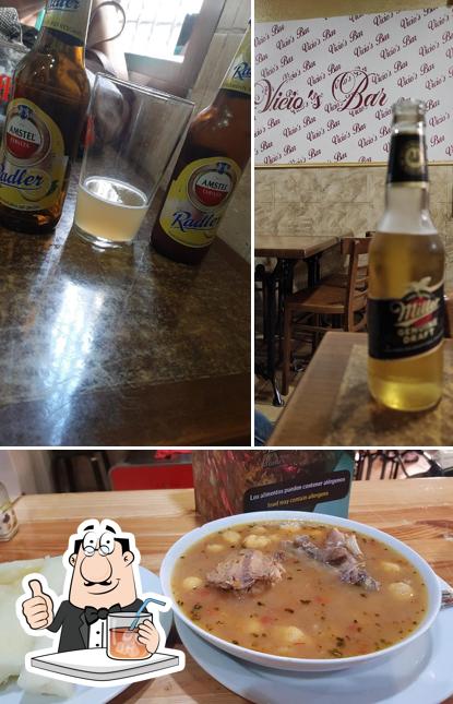 Estas son las fotos donde puedes ver bebida y comida en Vicios Bar Paraguayo