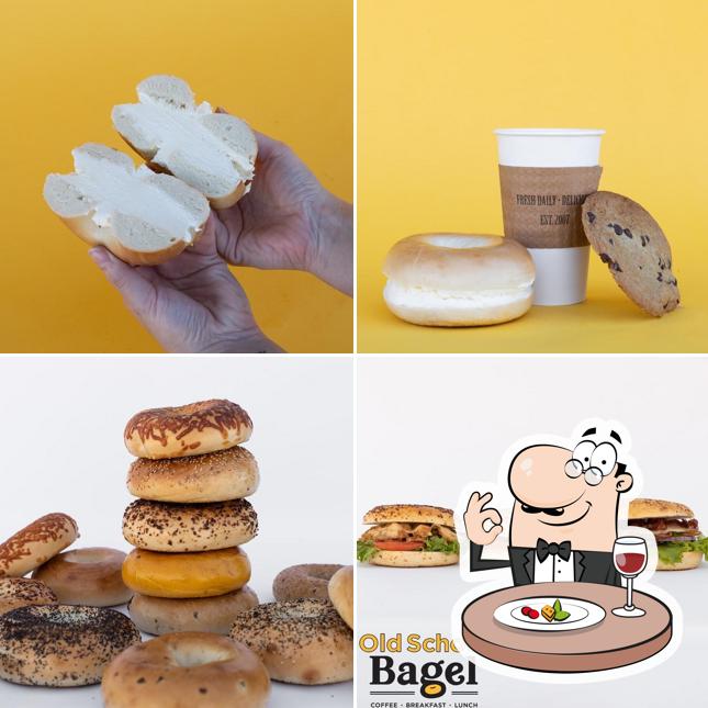 Old School Bagel Café, Edmond, 775 W Covell Rd Carta del restaurante