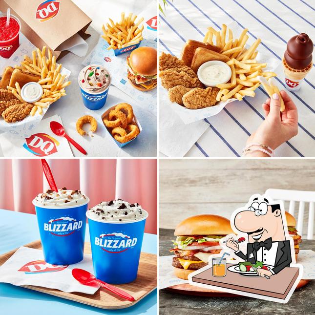 Platos en Dairy Queen