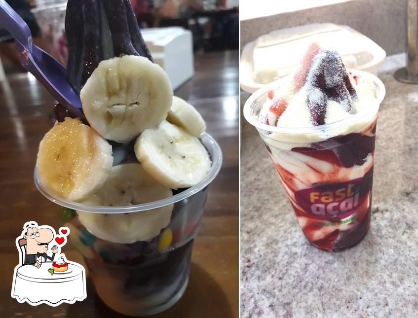 Fast Açaí oferece uma escolha de pratos doces