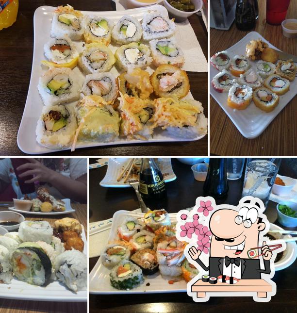 В "Kurai Sushi and Chinese Buffet" попробуйте суши и роллы