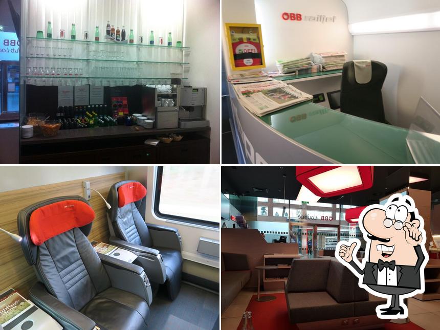 Check out how ÖBB Lounge Innsbruck looks inside
