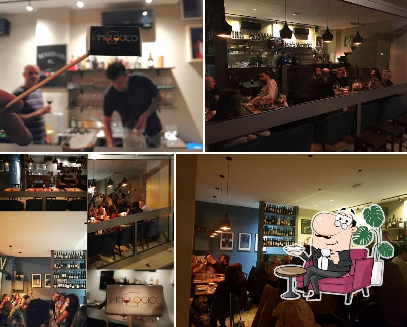 Gli interni di Vinologico