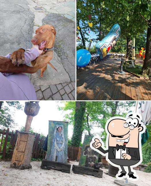 Gli esterni costituiscono una caratteristica importante di Greana Gorica