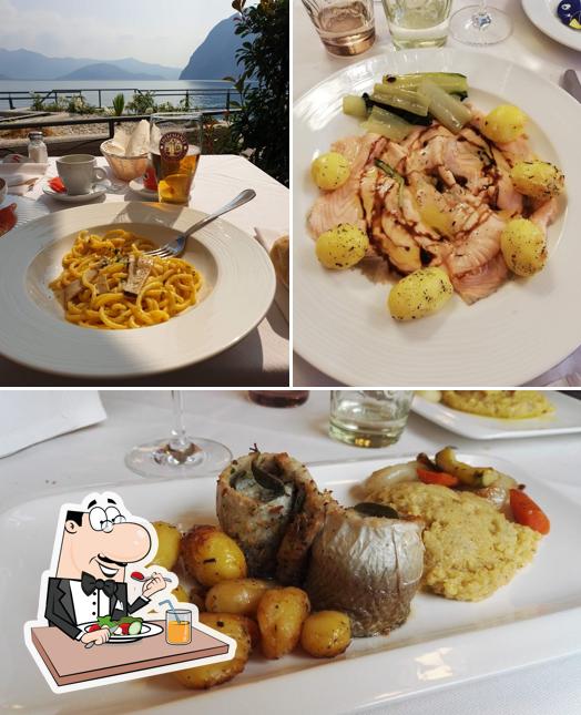 Cibo al Trattoria al Lago Ristorante Riva di Solto BG