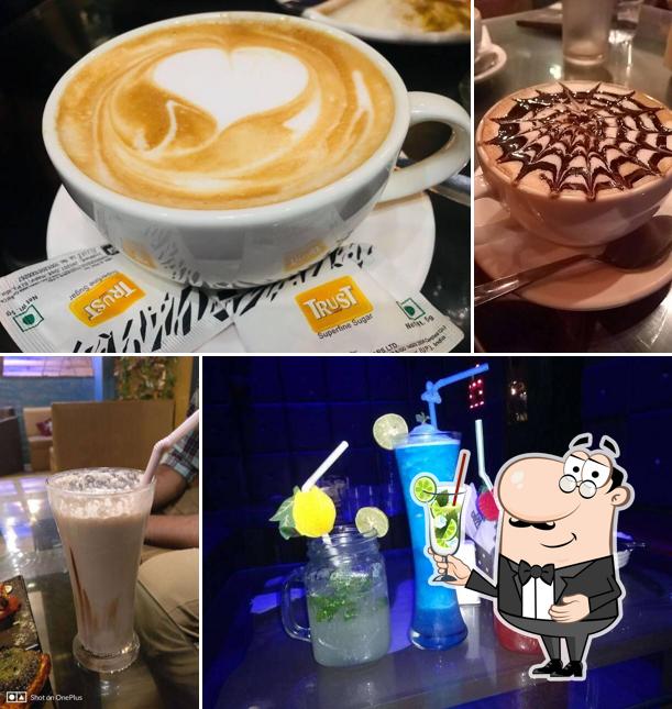 Hashtag Cafe offers a range of drinks