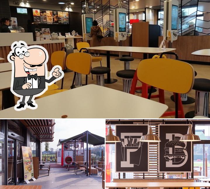 L'intérieur de McDonald’s