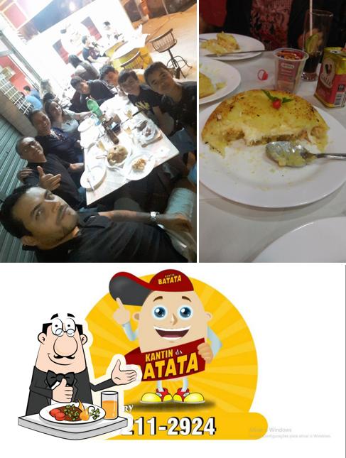 Comida em Kantin da Batata