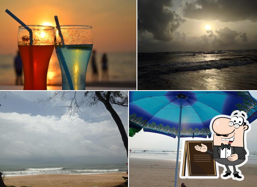 Check out how Xavier's Beach Cafe looks outside