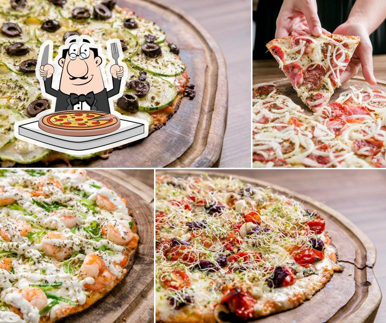 Experimente diversos estilos de pizza