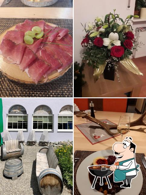 Ordina i piatti di carne a Restaurant Florians Weinstube