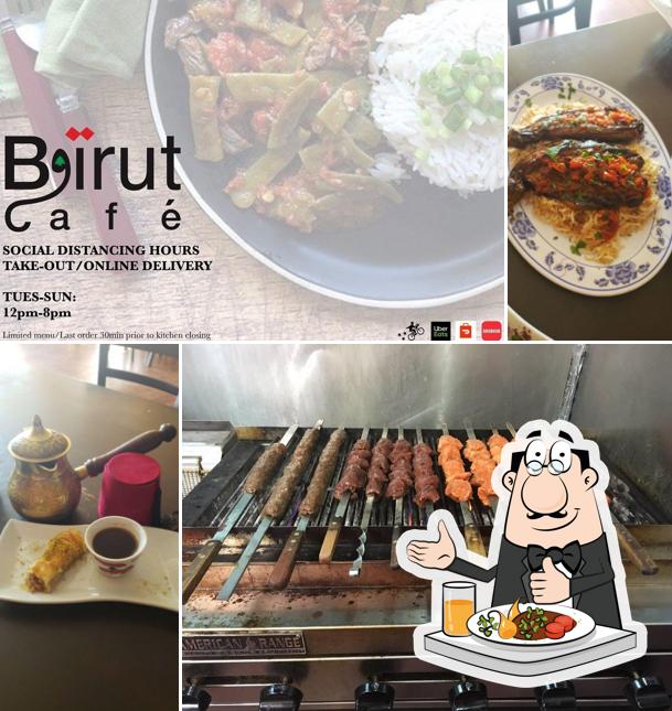 Meals at Beirut Cafe