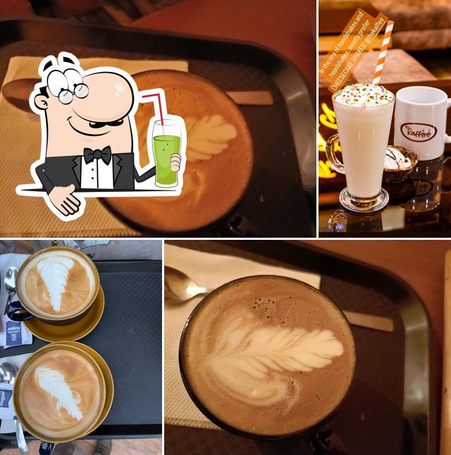 Enjoy a drink at The Kaffee