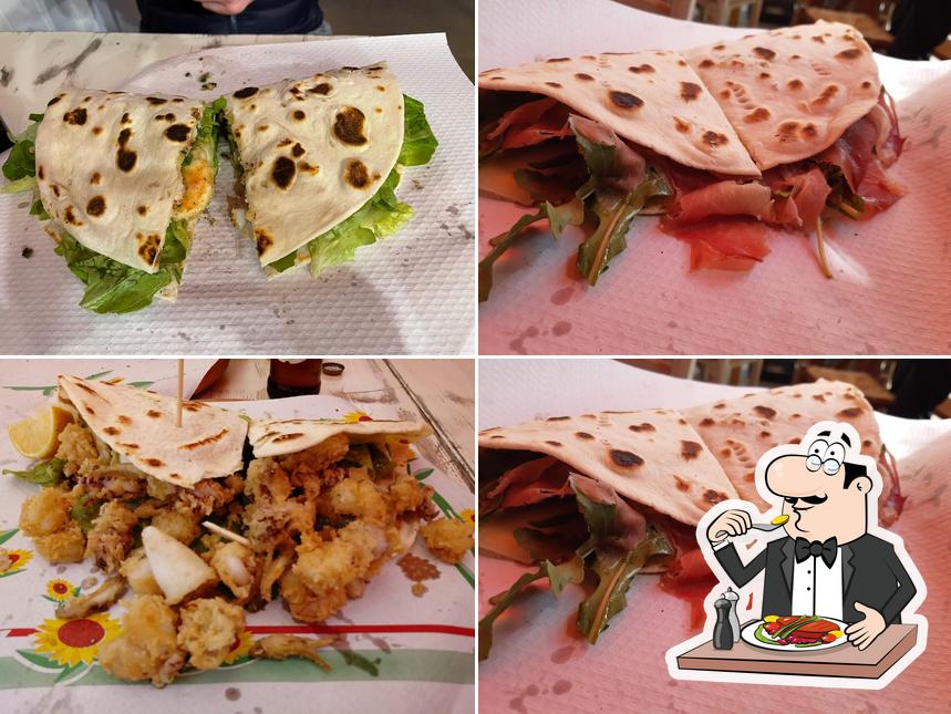 Cibo al Piadineria Bailena
