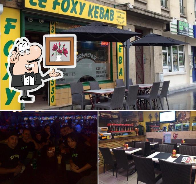 L'intérieur de Le Foxy Kebab