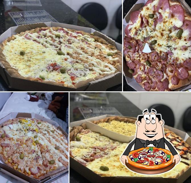 No Pizzaria Estrela Guia Almirante Tamandaré, você pode degustar pizza