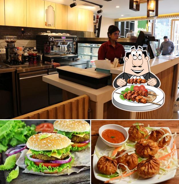 Among various things one can find food and interior at CAFE SIP n NOSH