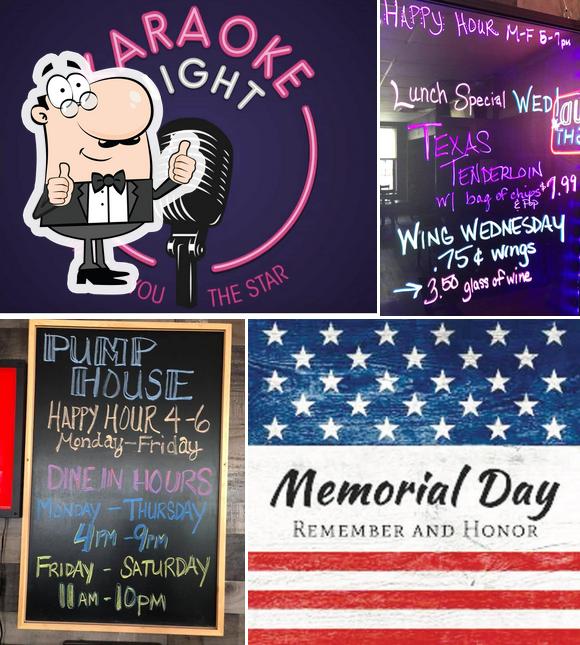 The Pump House Bar and Pizzeria in Lithopolis Restaurant menu and reviews