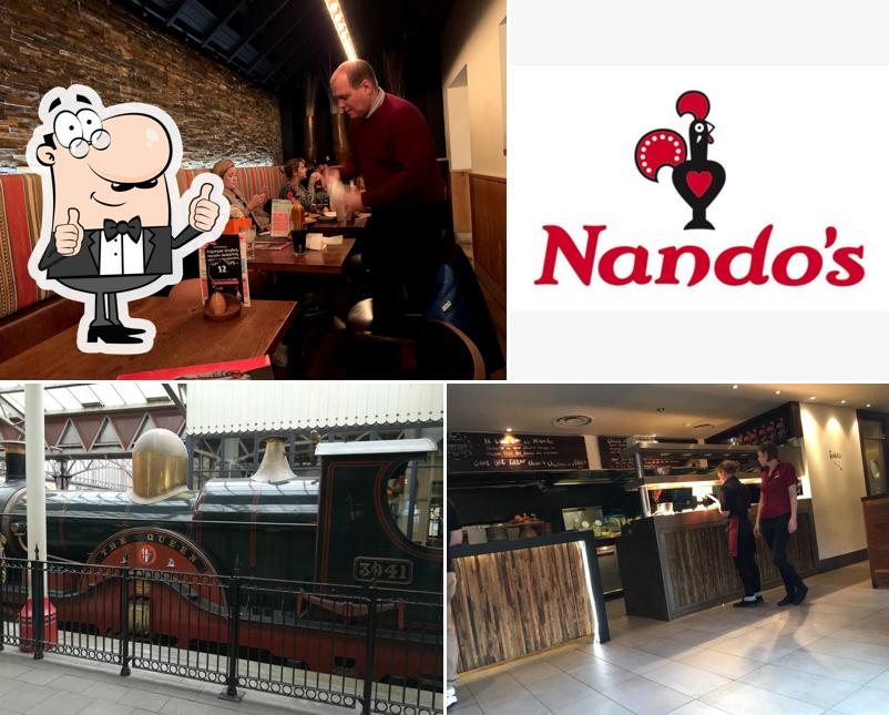 See this picture of Nando's Windsor