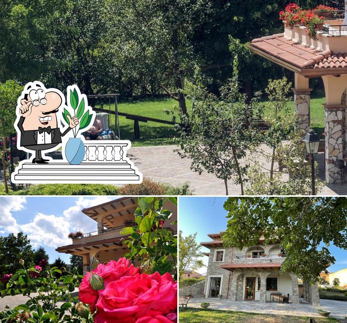 Goditi la vista dagli esterni di Agriturismo Cupello