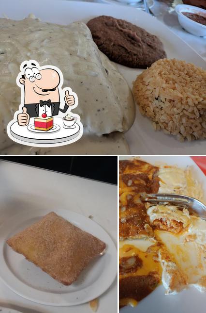 Mi Casa Mexican Cuisine provides a range of sweet dishes