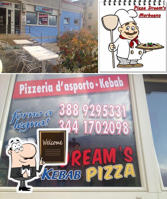 Здесь можно посмотреть фотографию пиццерии "Dream' s Pizza"