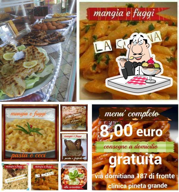 Mangia e Fuggi sert une variété de plats sucrés