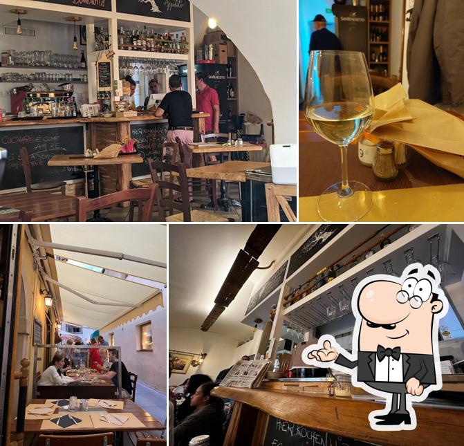 Gli interni di Trattoria Filo d'Olio
