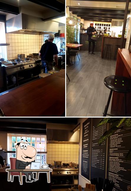 L'intérieur de Green Mango