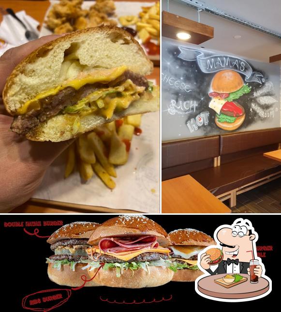 Las hamburguesas de MAMA'S BURGER @ CAJUN CHICKEN GOP las disfrutan distintos paladares