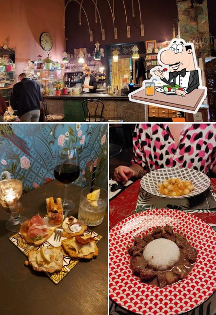 La foto della cibo e interni di Off Living Room