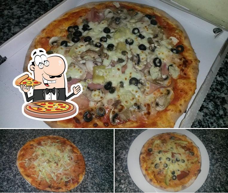 A Pizzeria da Bicchio, puoi ordinare una bella pizza