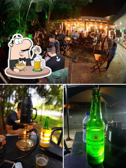 Peça uma tulipa de cerveja leve ou escura